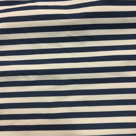 Sugar Coast Women’s Swimsuit One Piece Striped Ties Adjustable Straps High Cut - Picture 8 of 8